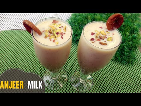 anjeer-milk-recipe-|-street-food-style-|-summer-special-morning-healthy-energy-drink-recipe