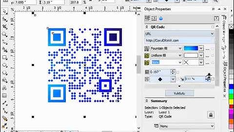 Tutorial CorelDRAW®  New in CorelDRAW® Graphics Suite X6 3! Inserting and editing QR Code