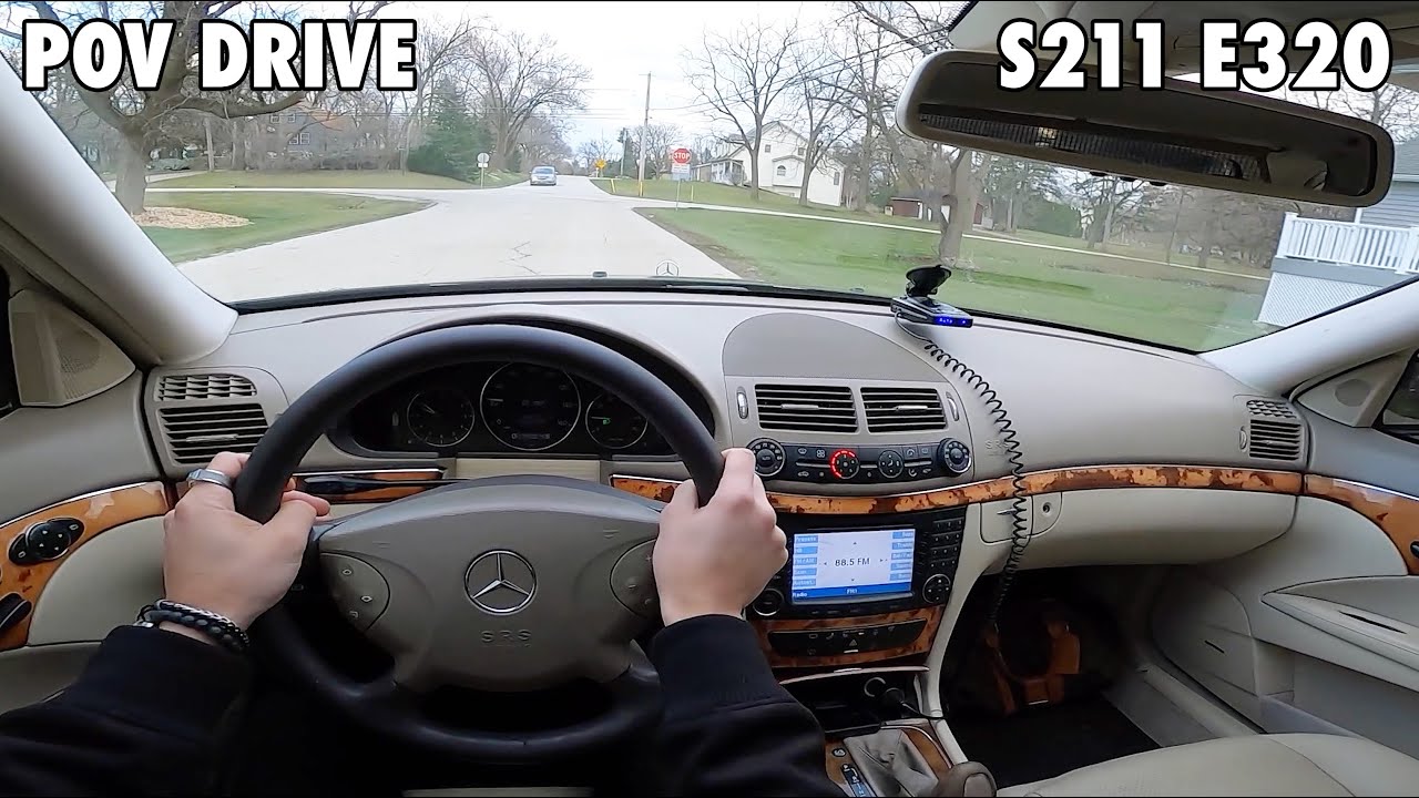 Driving the 2005 Mercedes-Benz E320 S211 Wagon | POV TEST DRIVE