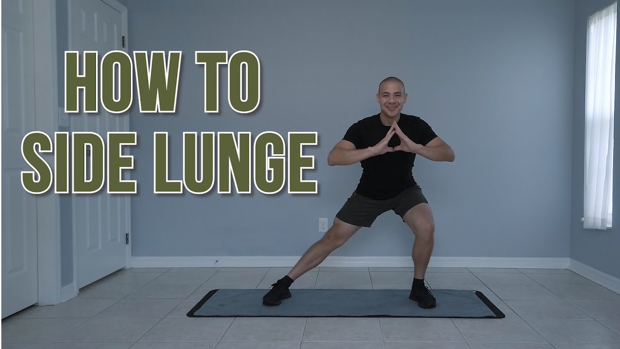 How To Do Side Lunges