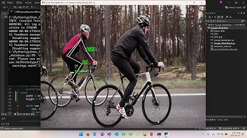 Cyclist Pose Detection and Angle Measurement with Python