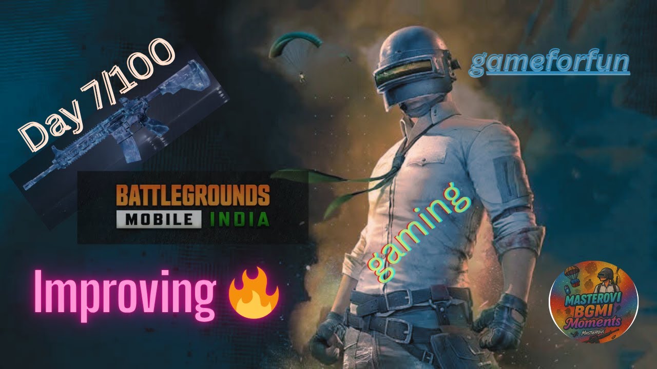 Day 7th of improving myself in bgmi.