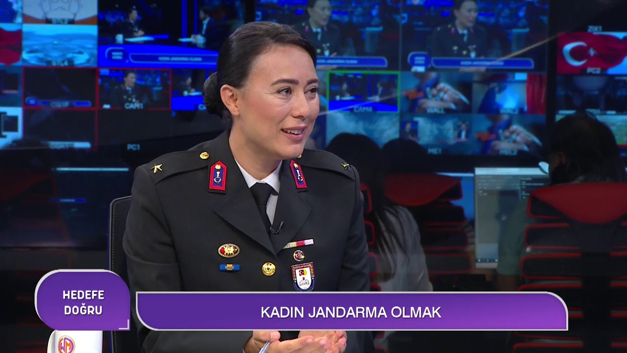 Kadın Jandarma Olmak | Jandarma Teğ. Özlem Gören - Altar Gültekin'in Sunumuyla Hedefe Doğru (1)
