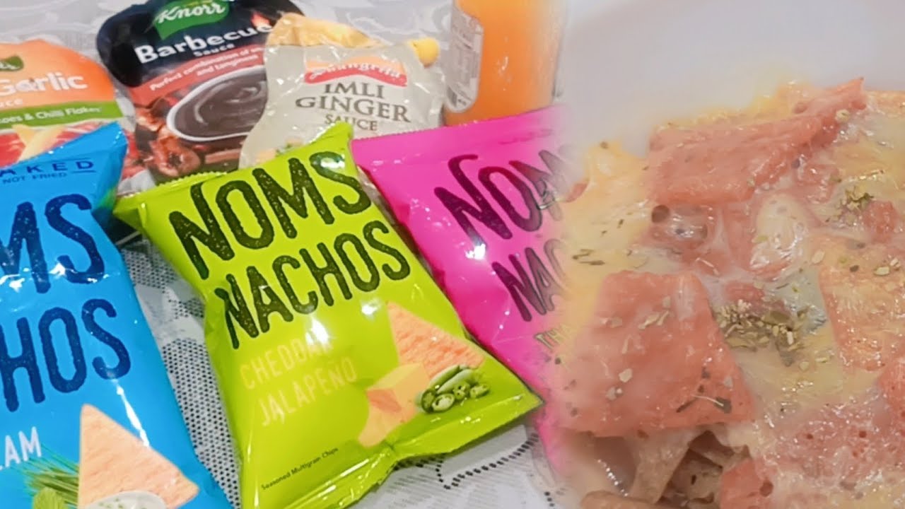 Trying Noms NACHOS 1st time | 3 ways of Eating Nachos | Mahnoorfarazvlogs
