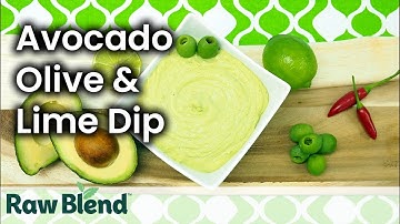 How to make Avocado, Olive & Lime Dip in a Vitamix Blender | Recipe Video