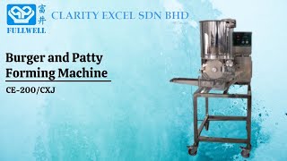 Burger and Patty Forming Machine