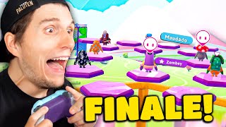 1 Fehler und wir VERLIEREN das Finale! | Fall Guys mit Zombey \& Maudado