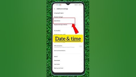 How to set time and date automatically #shorts #youtubeshorts #mobile #shortvideo