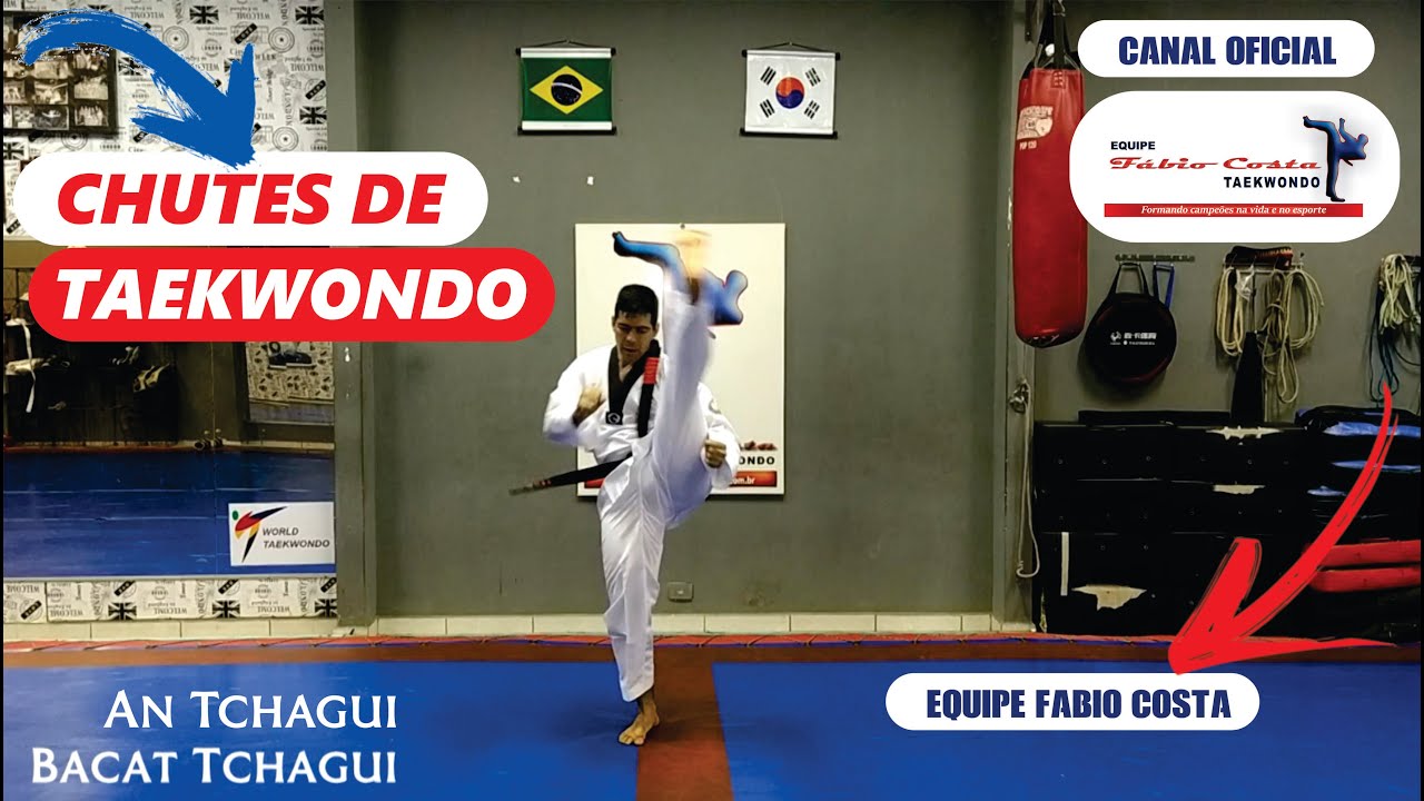 Chutes de Taekwondo (Tchagui) An Tchagui e Bacat Tchagui Faixa