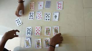 How to play 29 Cards/Gulan Cards Game with 2 players| Find the Puzzle at the end of the video screenshot 4