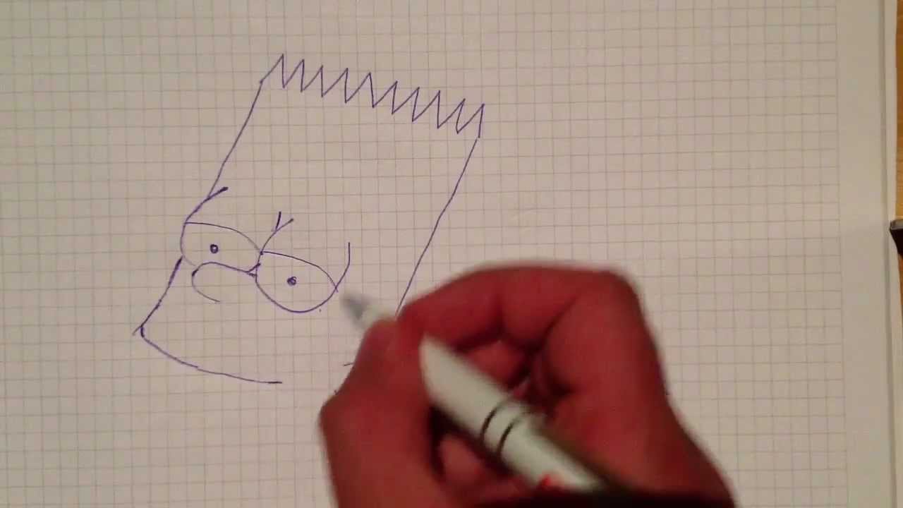 zeichnen #zeichnen #schritt #simspon #schritt #simspon #dessin #bart #bart  #um #zu …