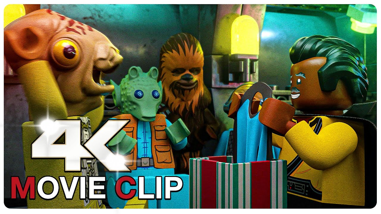 Admiral Ackbar "It's A Wrap!" Scene | LEGO: STAR WARS HOLIDAY SPECIAL (NEW 2020) Movie CLIP 4K