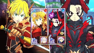 LEGENDARY RARE BROTHER TEAM IS CRAZY!? LR ZELDRIS & LOST VAYNE MELIODAS IN 7DSGC PVP!