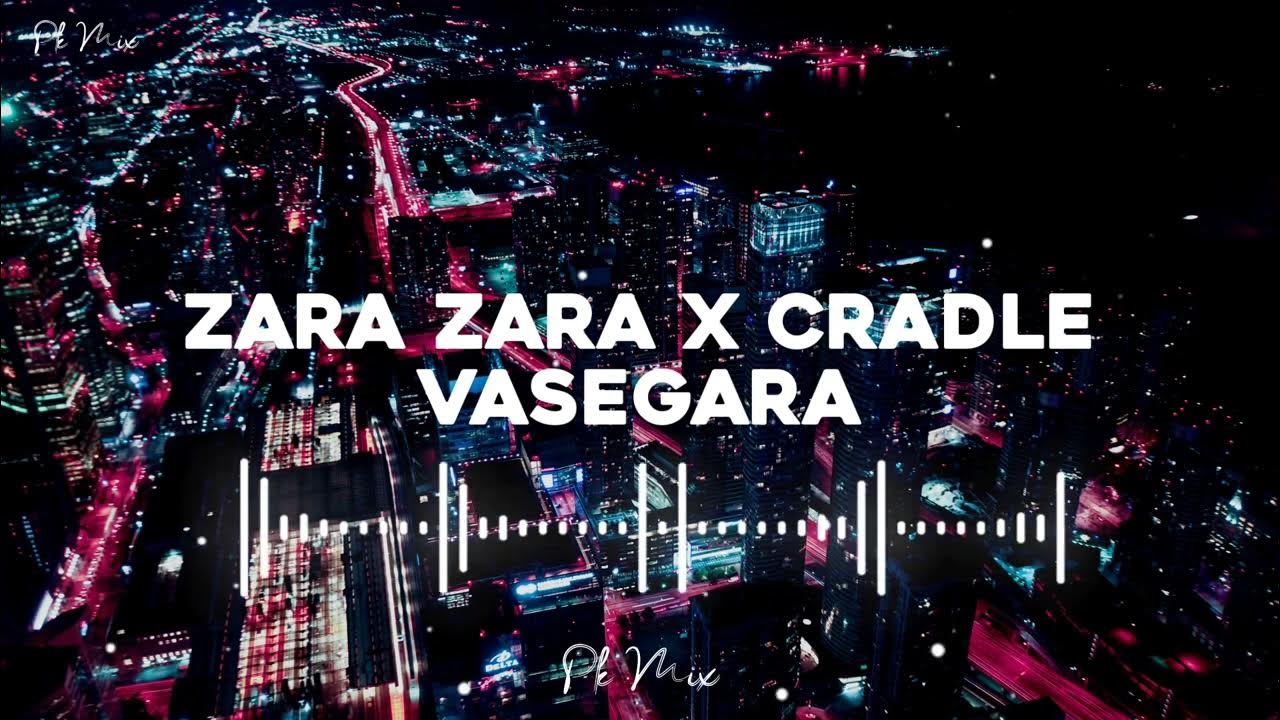 ZARA ZARA X CRADLE VASEEGARA Full remix song vaseegara zarazara YouTube