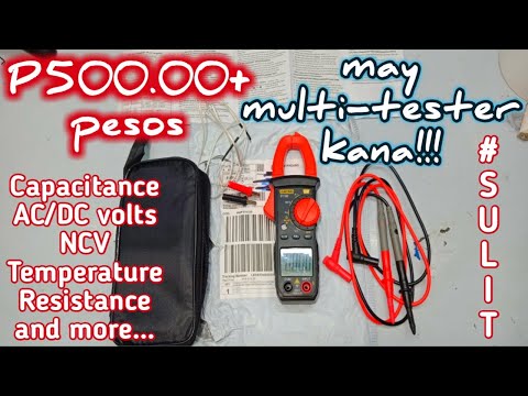 ANENG ST182 CLAMP METER / MULTI FUNCTION TESTER || TAGALOG