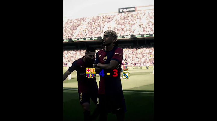 BARCELONA OWNS EL CLÁSICO 🔴🔵🔥