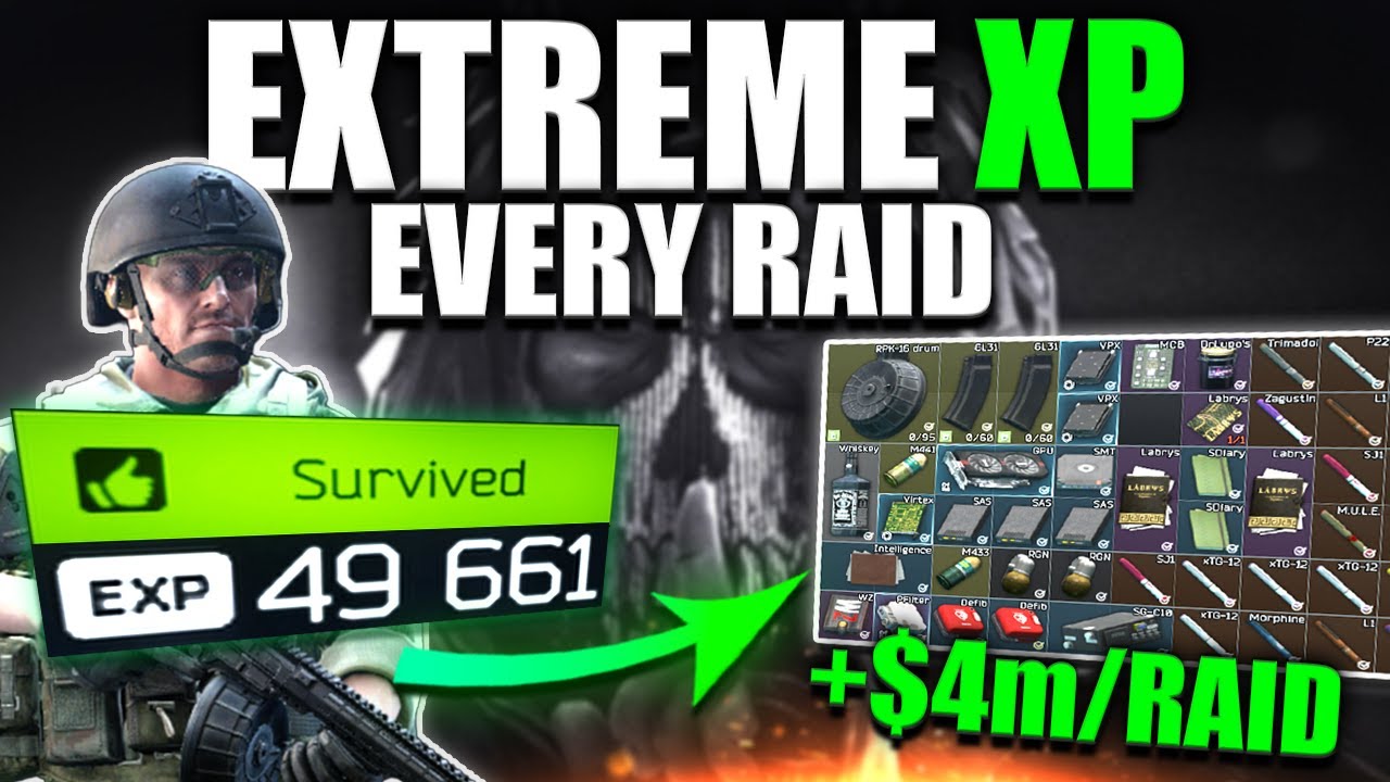 ЛУЧШИЙ ФЕРМ ОПЫТА В ИГРЕ СЕЙЧАС! Гайд по Escape From Tarkov