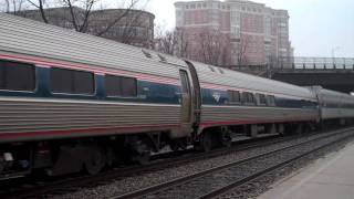 Amtrak Crescent Train No. 20 Arriving at Alexandria, VA
