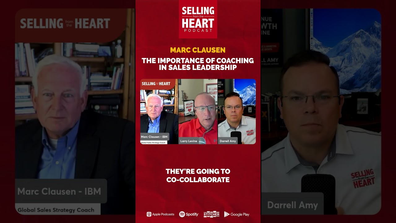The Importance of Coaching in Sales Leadership with Marc Clausen #1 The Importance of Coaching in Sales Leadership with Marc Clausen #1