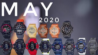 MAY 2020 New Release CASIO | G-Shock, Edifice, Protrek and more