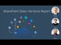 SharePoint Online Datei Version Speicherplatz Report
