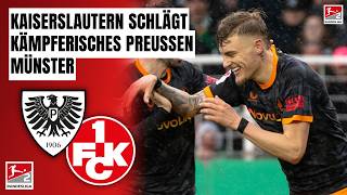 SC Preußen Münster - 1. FC Kaiserslautern (2:3) Highlights | 2. Bundesliga 2025/26 fck münster