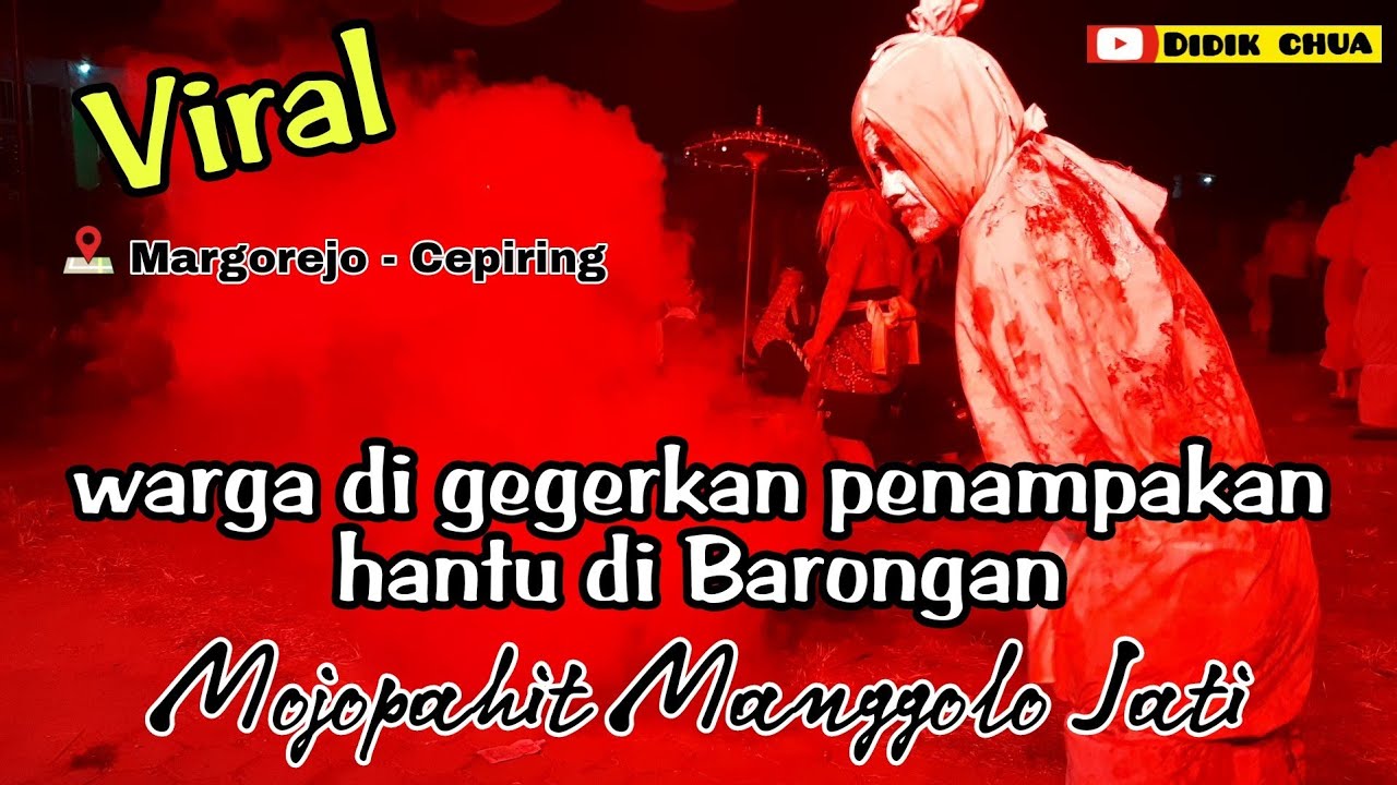 viral penampakan hantu, mojopahit manggolo jati
