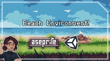 Pixel Art Class - Parallax Beach Scene