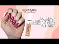 Sistaco tutorial  16 free  lollipop nail powder  precision edge