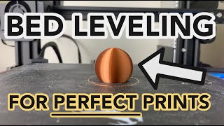 3D Printer Bed Leveling - Ender 3 Pro