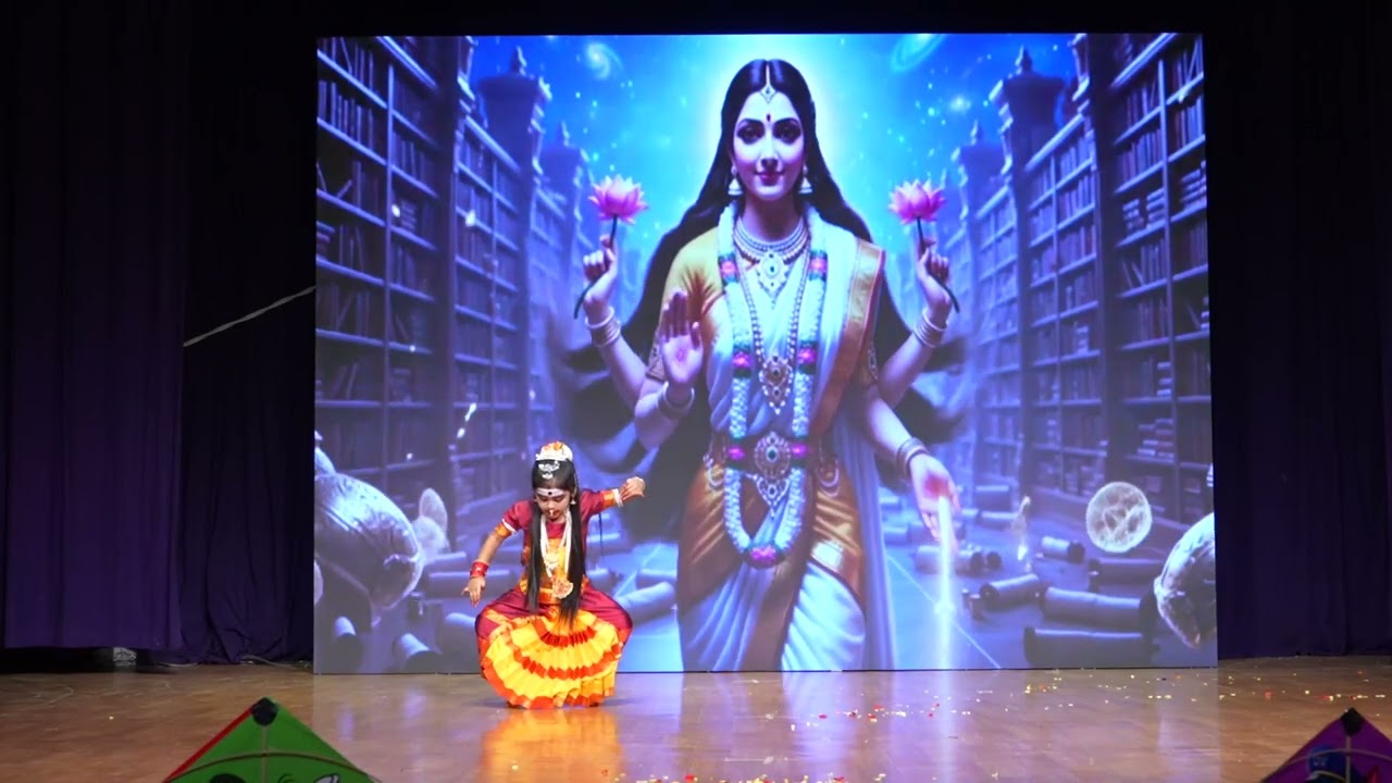 Classical Performance | Akhilandeswari | UDAAN2025 - Ganganagar Kidscastle Preschool