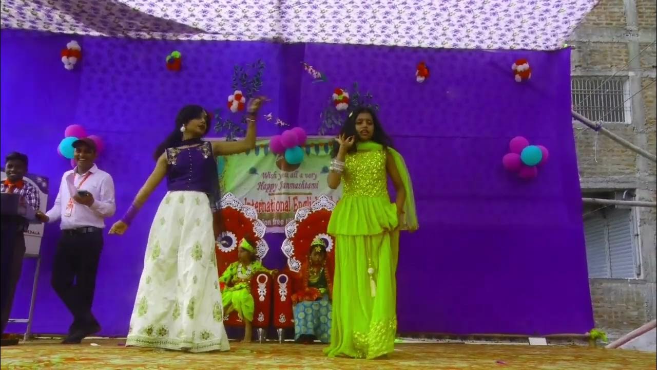 Jhumka Gira Re Nidhi Pawni Janmashtami Function JPS jhumka-gira-re-nidhi-pawni-janmashtami-function-jps