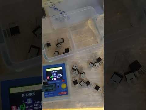 Как проверить MOSFET транзистор правильно? Проверка MOSFET Z44n  с помощь LSR T7 30 сентября 2025