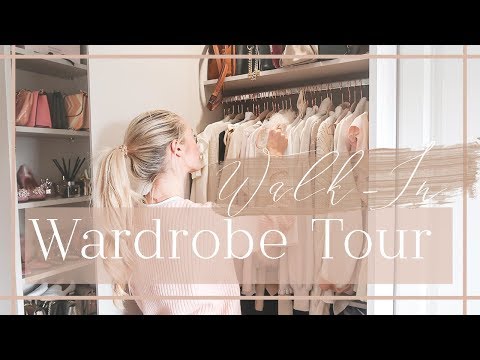 WALK-IN WARDROBE TOUR // What's In My Closet // Fashion Mumblr