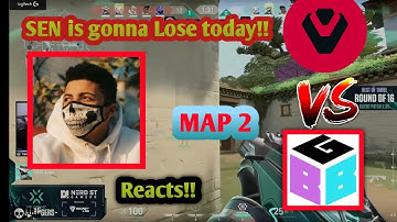 MYTH REACTS TO SENTINALS Vs BBG IN A LOSER OUT MATCH    MAP 2