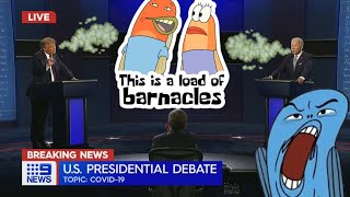 I PUT SPONGEBOB MUSIC OVER THE PRESIDENTIAL DEBATES