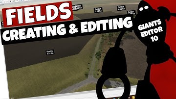 FIELDS Creating and Editing | Giants Editor 10 | Farming Simulator 25 | Part 9