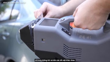 Kerber-T: Handheld Detector for Explosives, Narcotics and Toxic Chemicals - Vietnamese subtitle