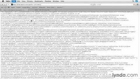 03 01 Понимание и установка jQuery (Lynda.com - js and AJAX)
