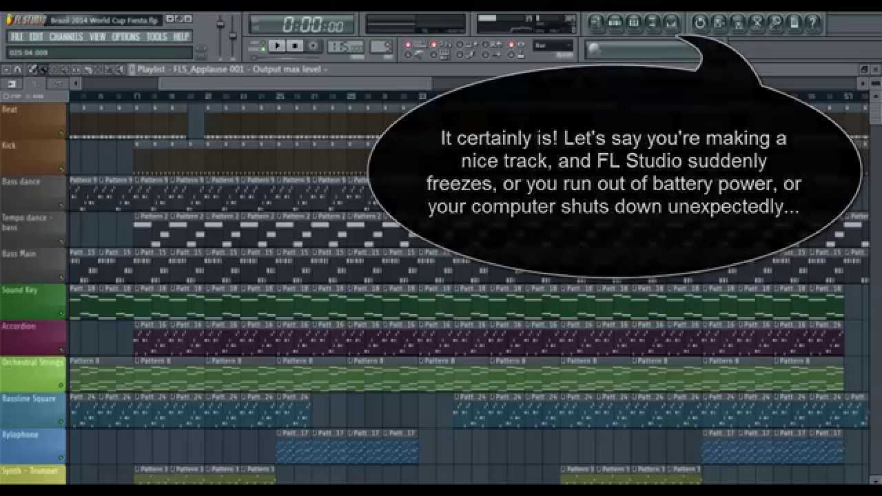 Saving Your Project in FL Studio