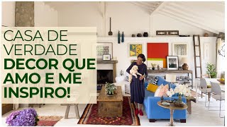 Thumbnail for CASA FENOMENAL COM DECOR DE VERDADE DO JEITO QUE AMO E ME INSPIRO - MISTURA NOVO E GARIMPOS ANTIGOS