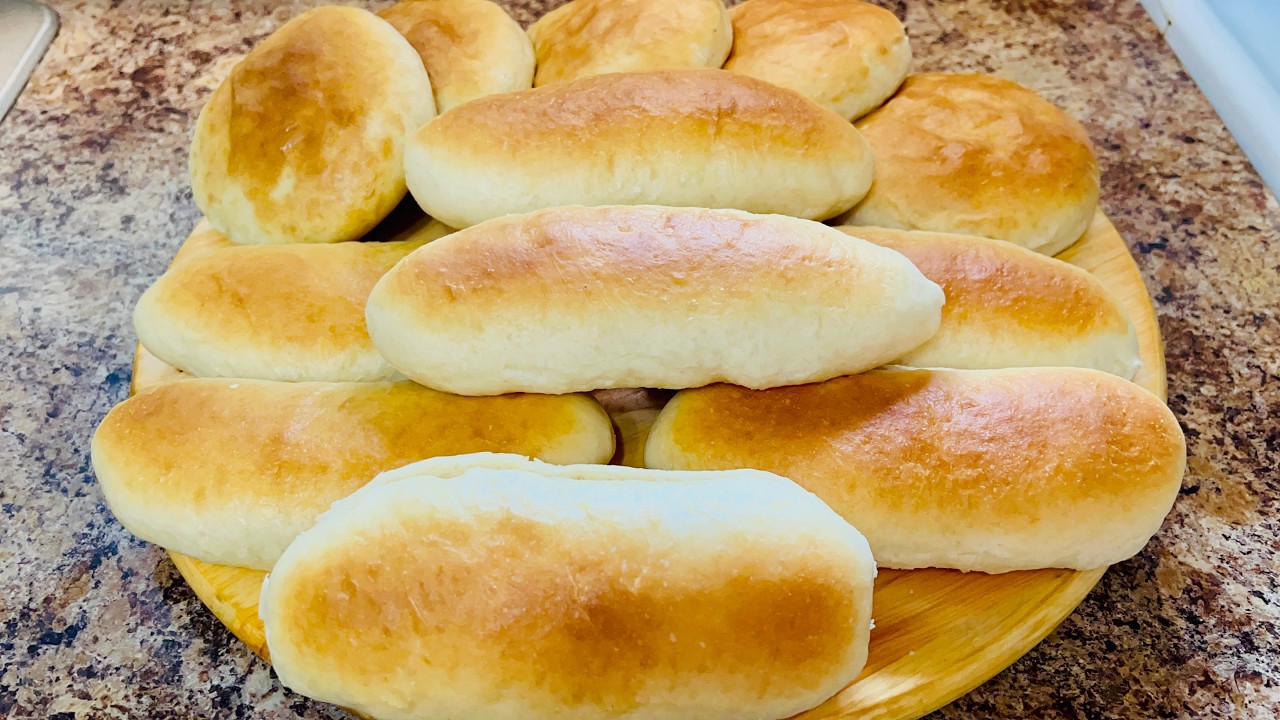 How to Make Burger Buns/طرز تهیه نان برگر