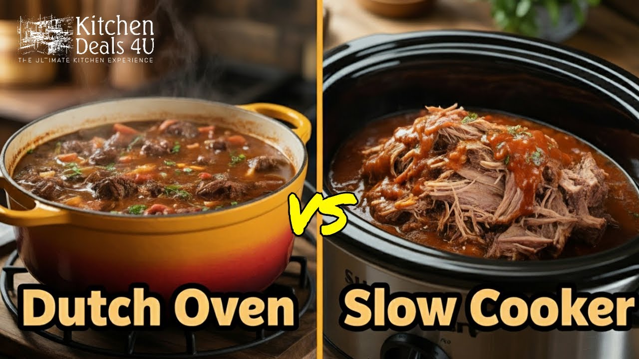 Dutch Oven vs Slow Cooker: Which One is BEST for You? 🤔 - YouTube
