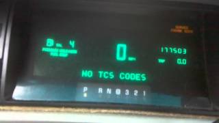 Cadillac devill 94 code read result