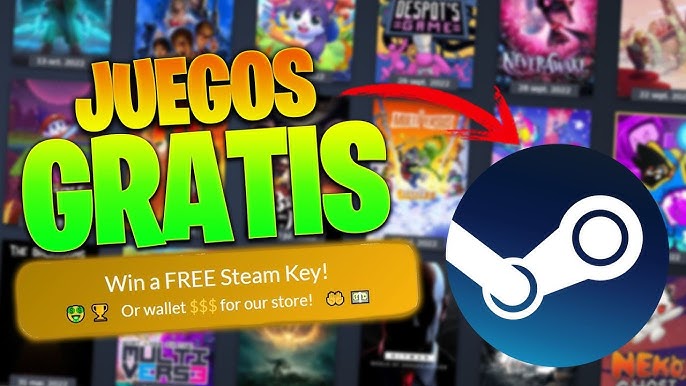 como conseguir juegos en steam gratis 