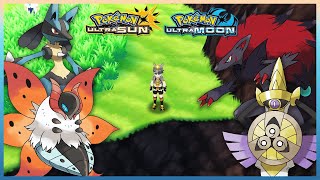 Pokemon Ultrasun Ultramoon - How To Get Lucariovolcaronazoroark Aegislash