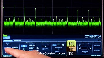 HDO Using Spectrum Analyzer Mode