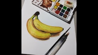 Cara mudah melukis buah pisang? Gagal?!