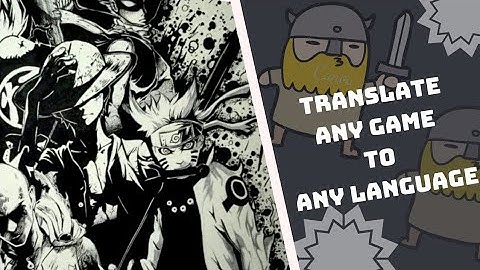 Translating any game to any language