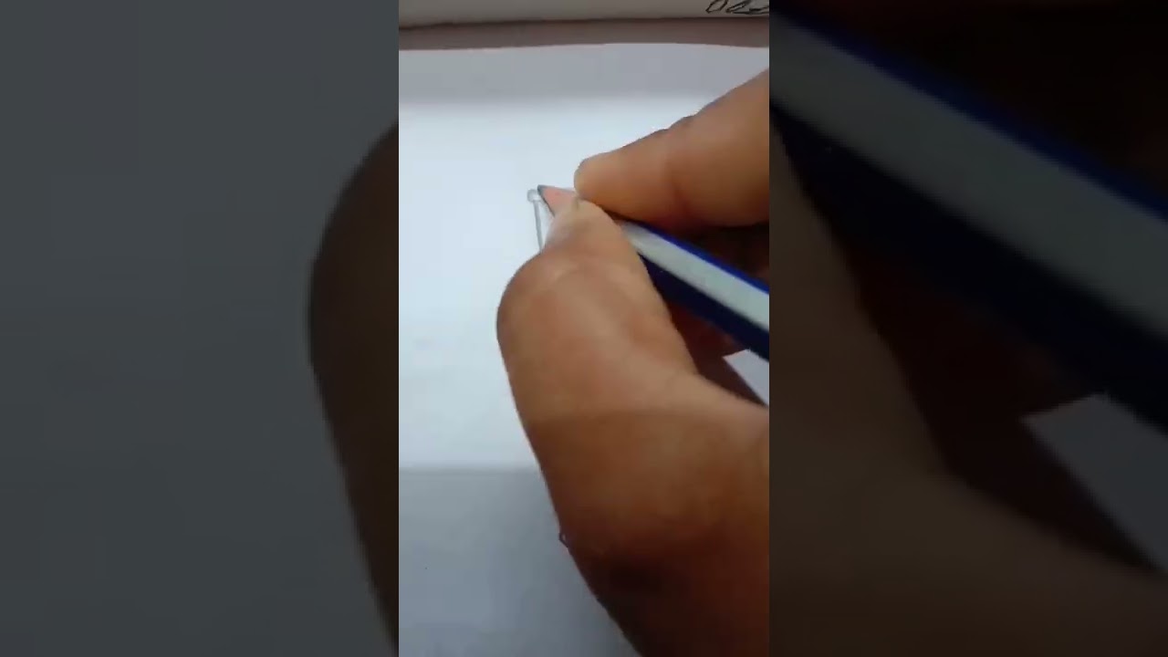 How to draw a torch flame easily step by step.